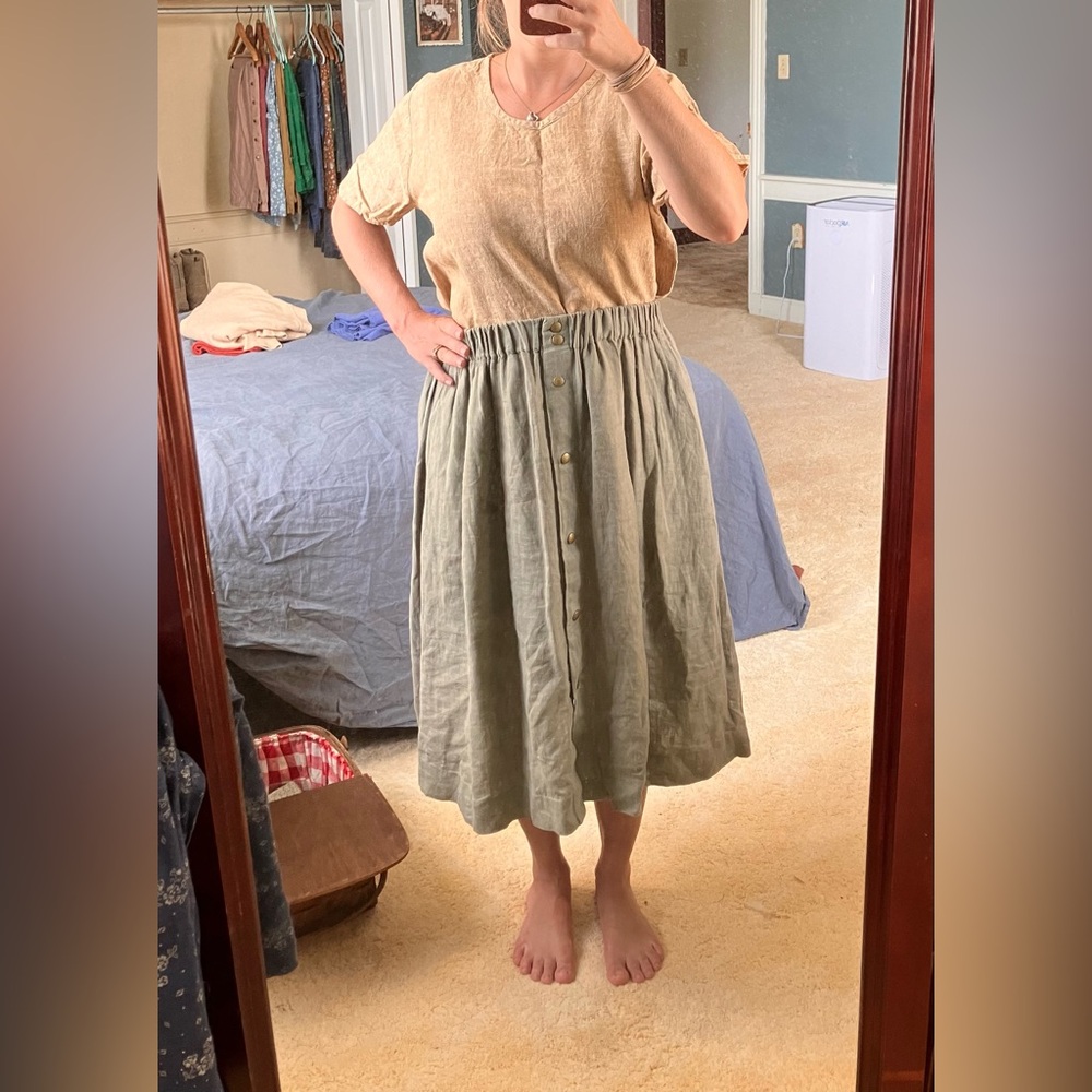 Flax shirt
